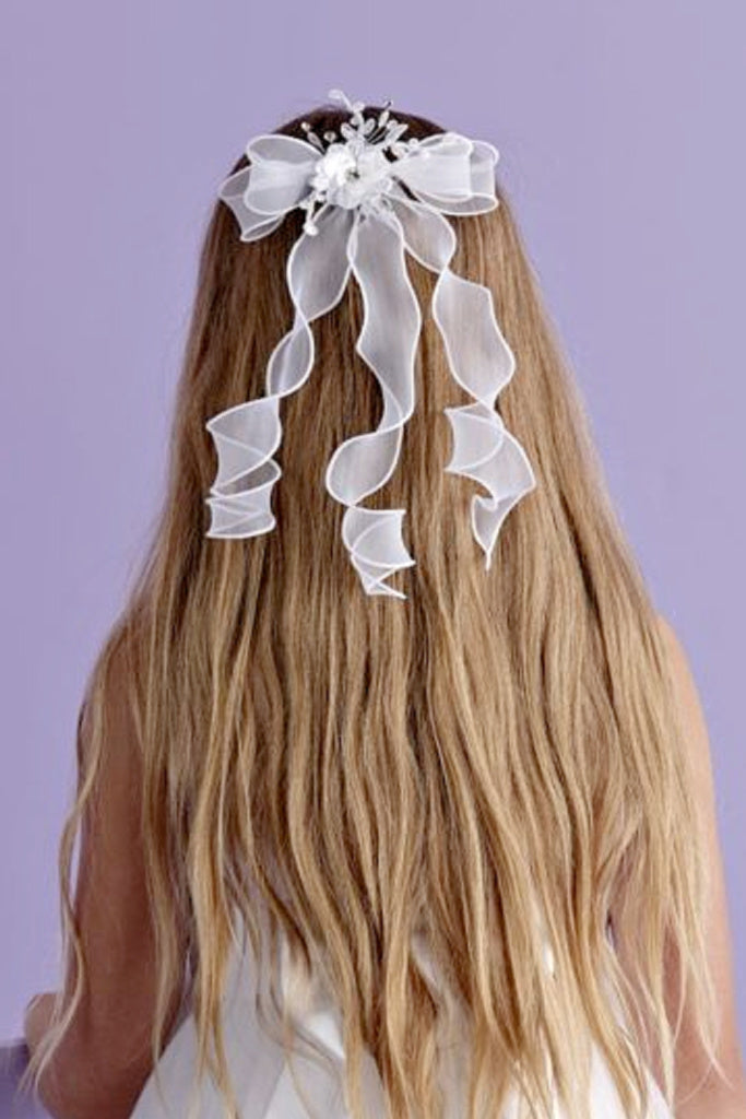 Communion Organza Comb - P107 Vivienne