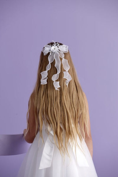 Communion Organza Comb - P107 Vivienne