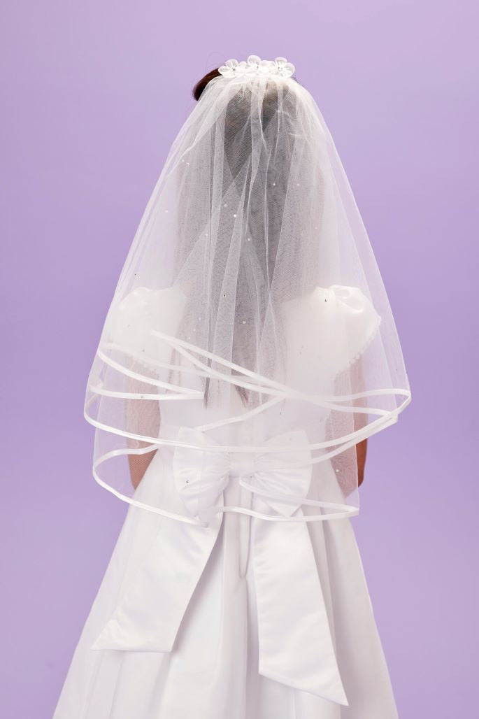 First Holy Communion Veil - P211 Olivia