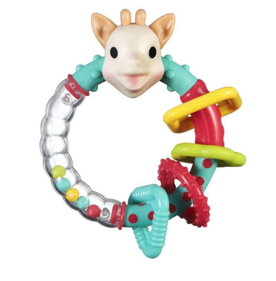 Sophie The Giraffe Multi-Textured Rattle Teether