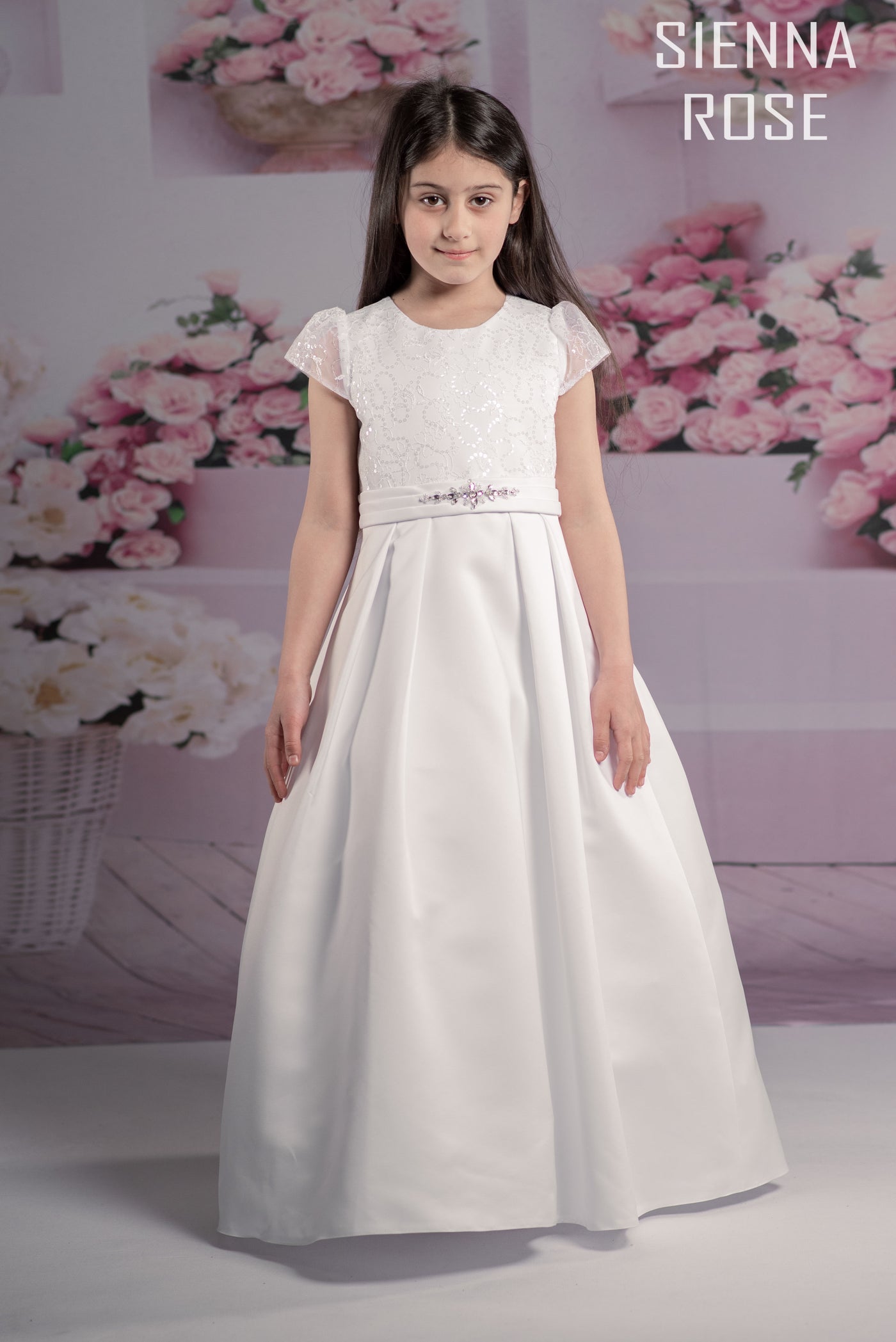 Siena Rose Communion Dress - SR706