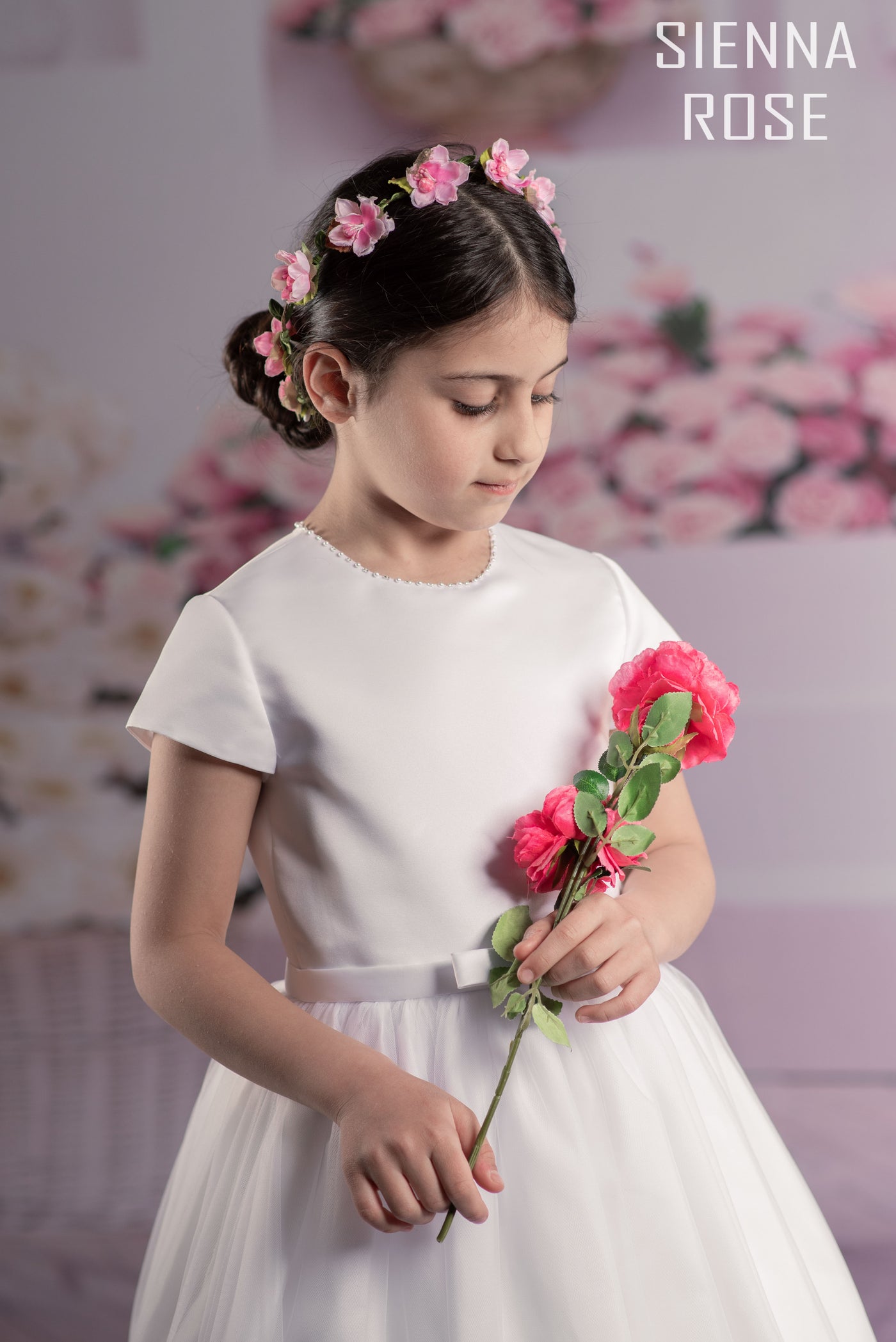 Siena Rose Communion Dress - SR707