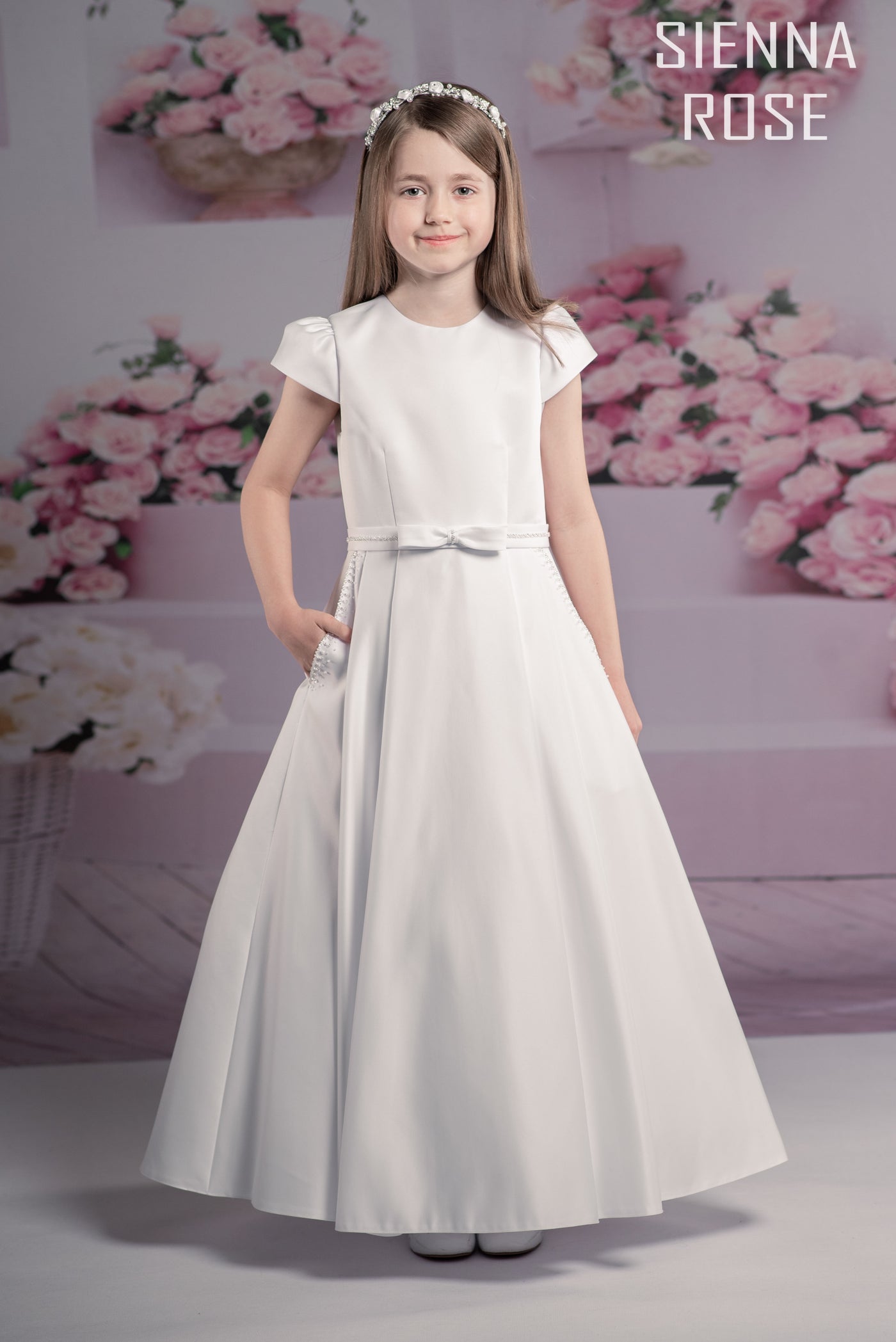 Siena Rose Communion Dress - SR708