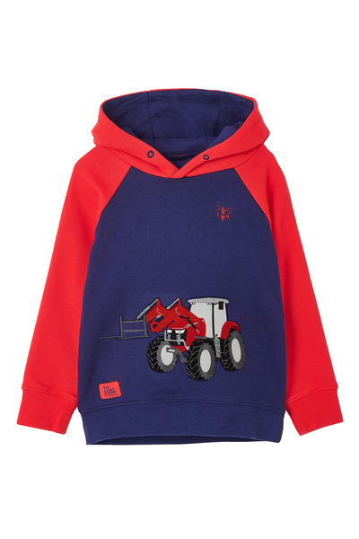 Lighthouse Boys Red Tractor Hoodie