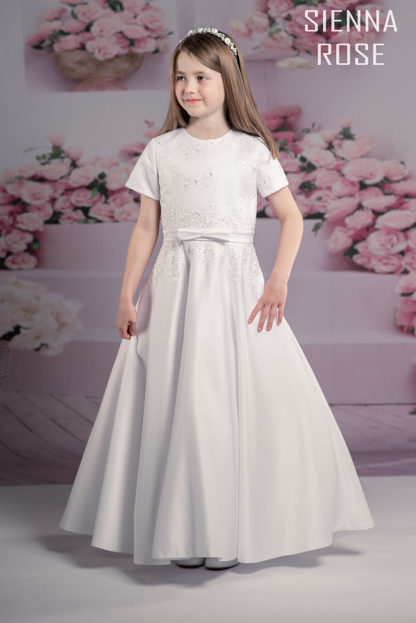 Siena Rose Communion Dress - SR704