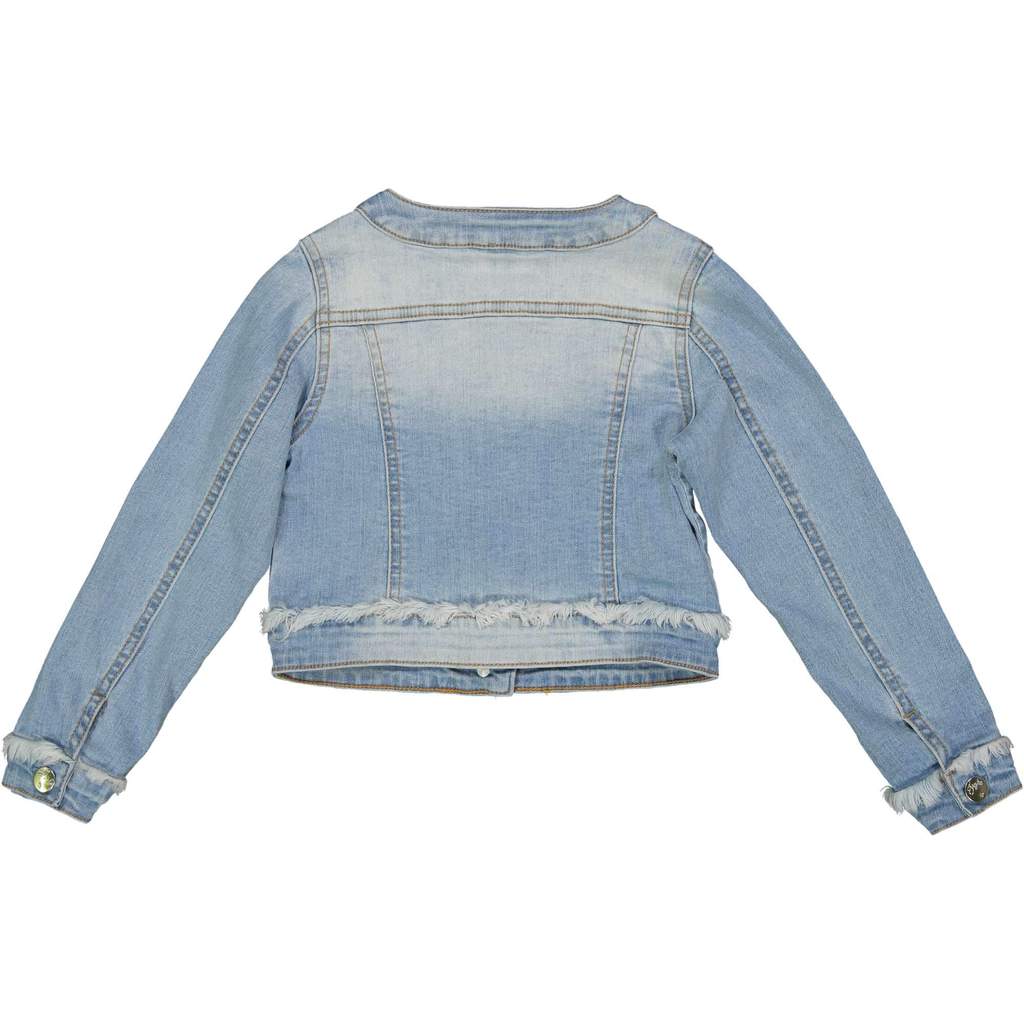 Try Beyond Girls Distressed Denim Jacket