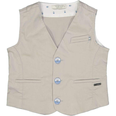 Boys Cream Try Beyond Waistcoat