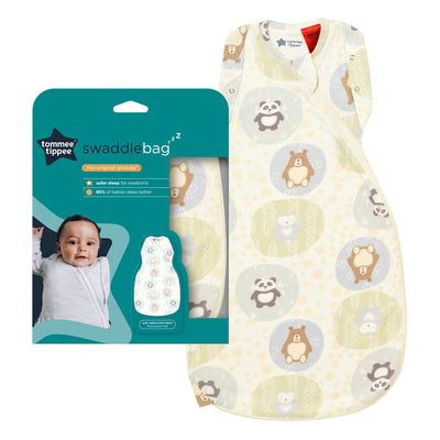 Tommee Tippee  Baby Swaddle Bag - The Original Grobag, 3-6m, 2.5 TOG - Grofriends