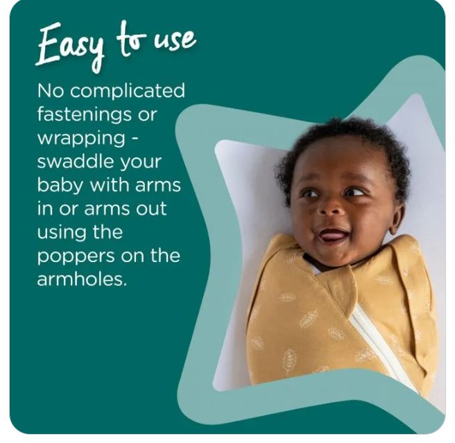 Tommee Tippee  Baby Swaddle Bag - The Original Grobag, 3-6m, 2.5 TOG - Grofriends