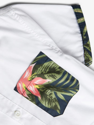 Name it Boys Short Sleeved Tropical Shirt