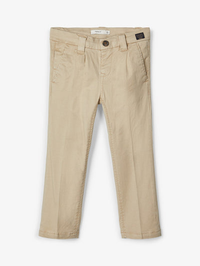 Name it Mini Boy Regular Fit Beige Chino Pants