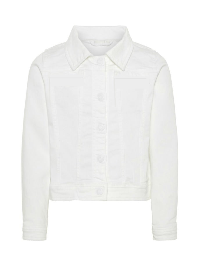 Name it Girls White Casual Fashion Jacket