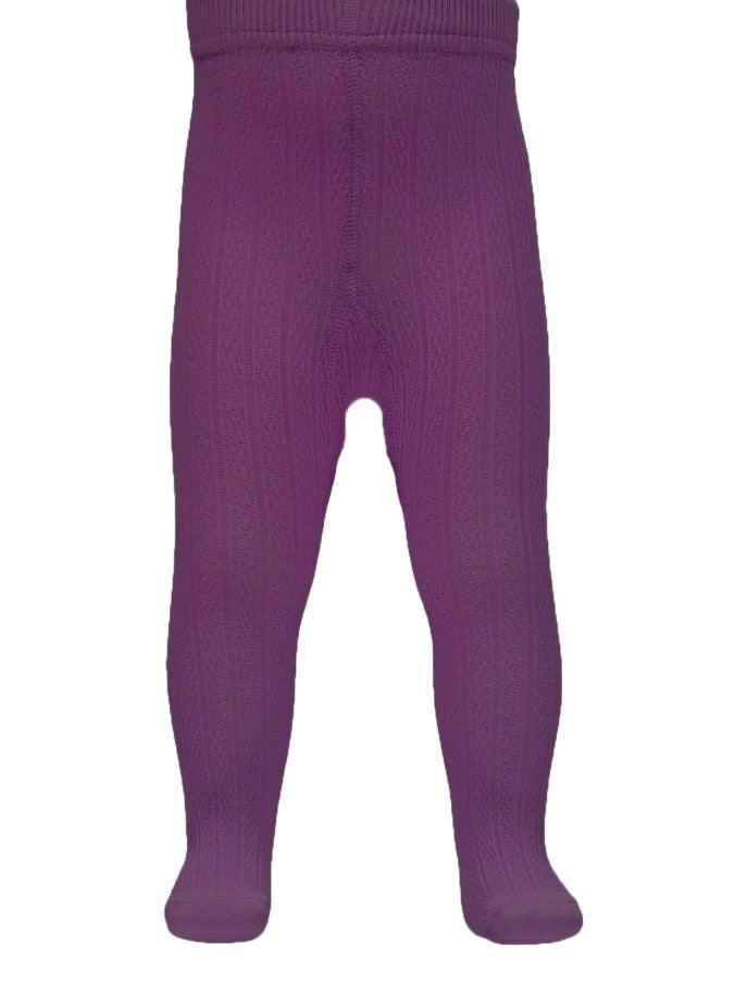 Name it Baby Girl Tights in Plum Colour