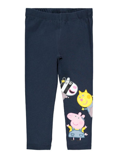 Girls Peppa Pig Colourful Cotton Leggings