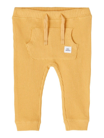 Name it Baby Boy 2-Piece Mustard Waffle Sweat Set