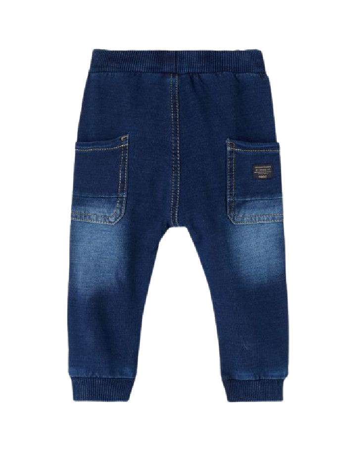 Baby Boy Soft Organic Cotton Sweat Jeans