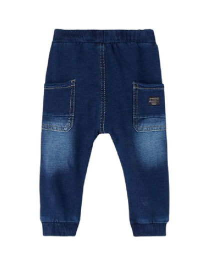 Baby Boy Soft Organic Cotton Sweat Jeans