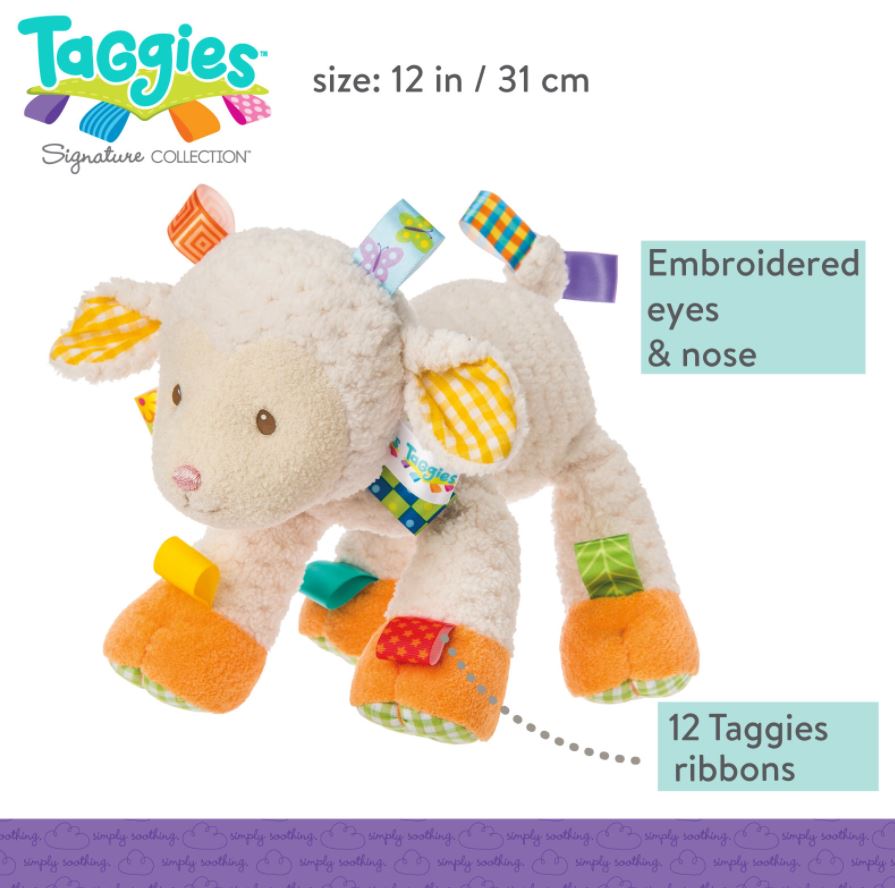Taggies Sherbet Lamb Soft Toy