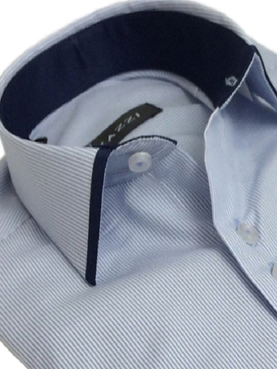 Boys Light Blue Pin Stripe Shirt